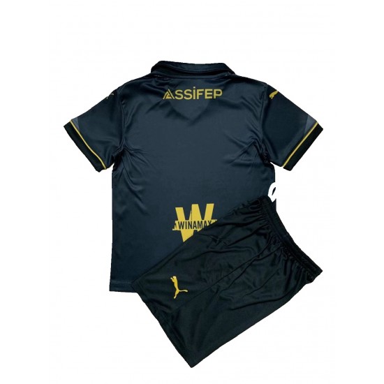 Camisola RC Lens Special Criança Equipamento Primeiro 2021-2022 Manga Curta